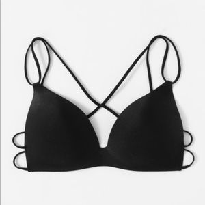 Black bra